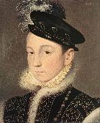 Francois Clouet Portrait of King Charles IX of France oil
